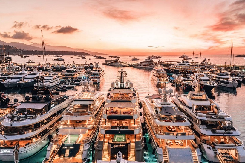 2026年摩纳哥游艇展览会Monaco Yacht Show展馆内部展台环境实拍