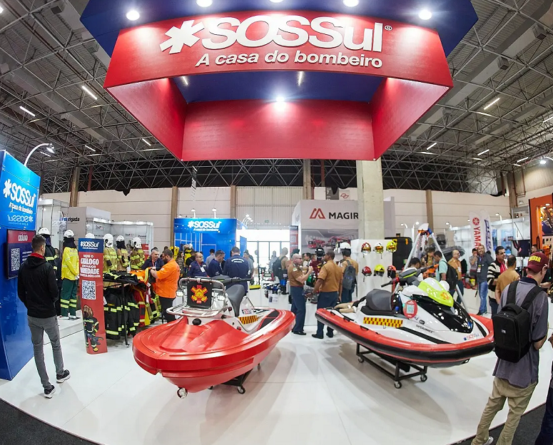 2027年以色列应急救援及安全防护展览会The Annual Exhibition Safety Emergency Rescue展馆内部展台环境实拍