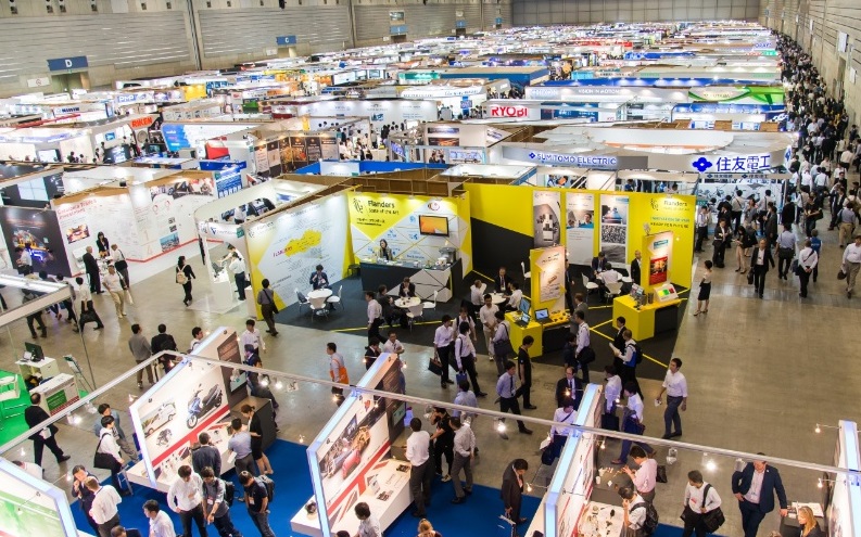 2026年日本横滨汽车工程展览会Automotive Engineering Exposition展馆内部展台环境实拍