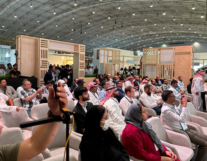 2027年沙特利雅得物流及仓储展览会Saudi Warehousing & Logistics Expo行业机械设备展品展台实拍