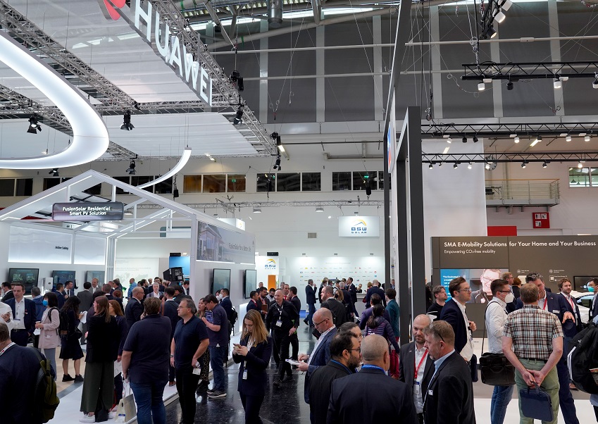 2027年德国慕尼黑太阳能光伏展览会Intersolar Europe行业机械设备展品展台实拍
