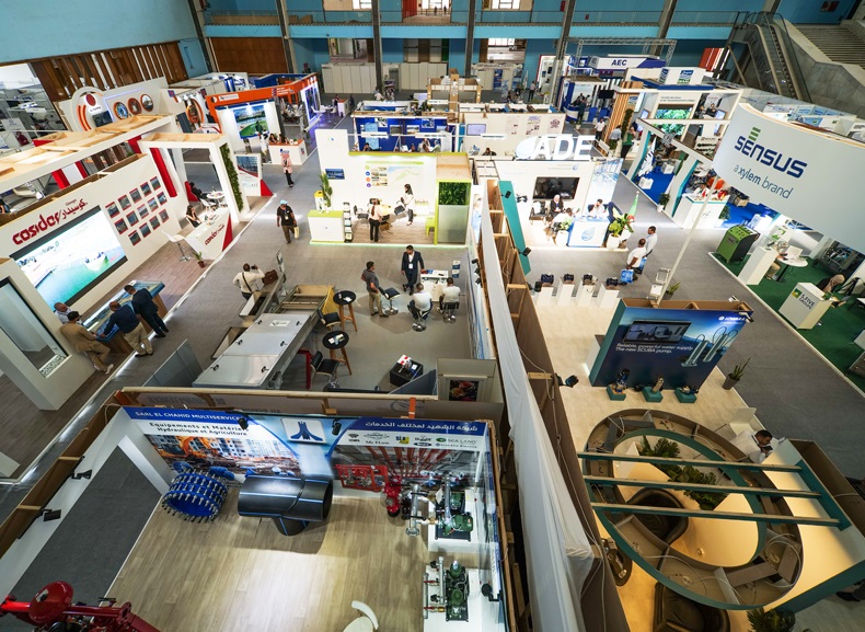 2026年阿尔及利亚水处理展览会SIEE-Pollutec展馆内部展台环境实拍