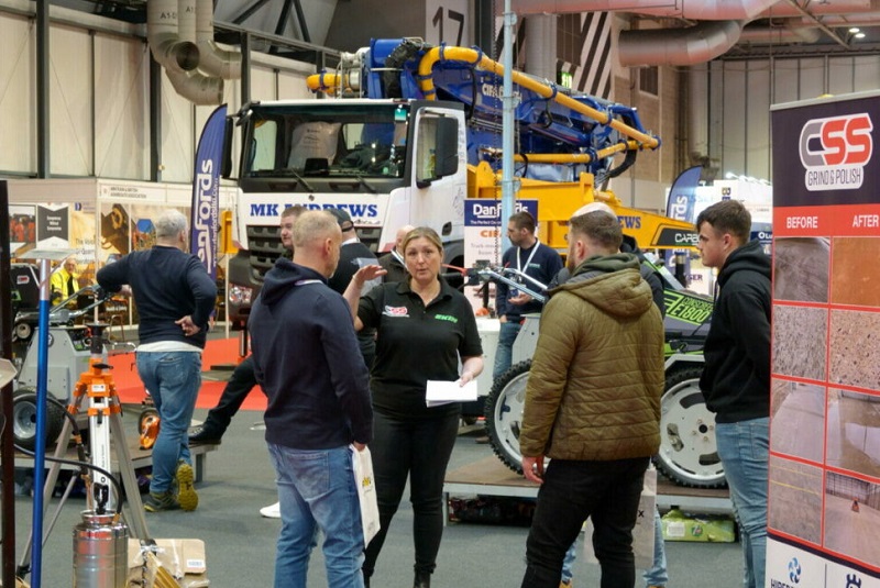 2027年英国伯明翰混凝土设备展览会The UK CONCRETE Show行业机械设备展品展台实拍