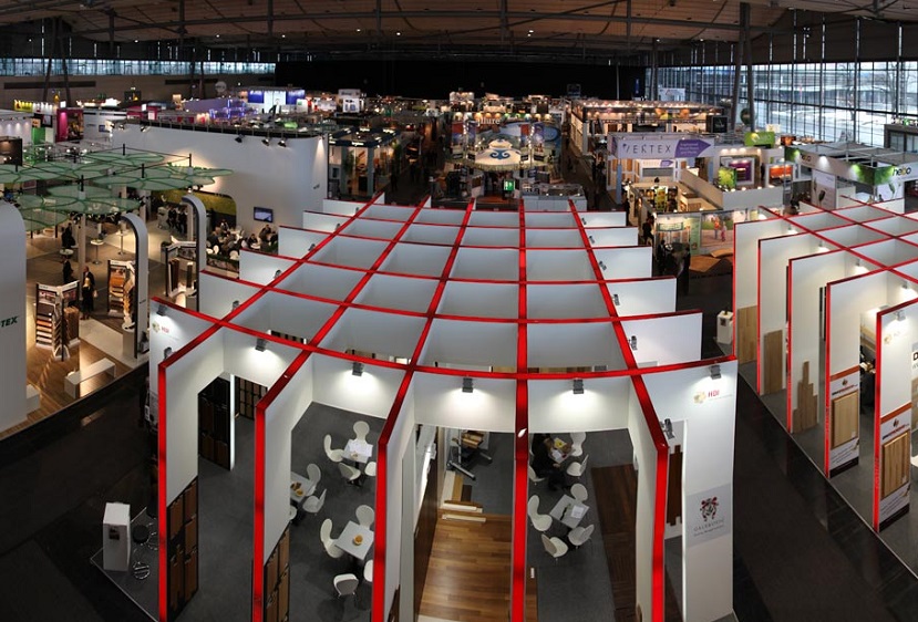 2028年德国汉诺威地板及地毯展-德国地铺展DOMOTEX行业机械设备展品展台实拍