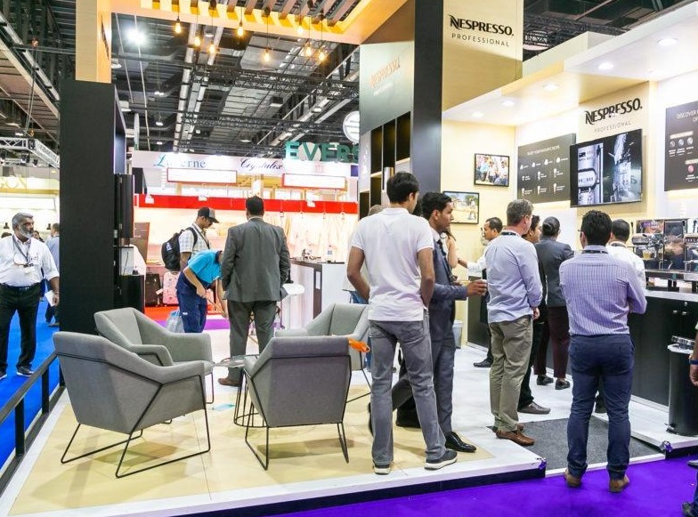 2027年中东迪拜酒店及餐饮设备用品展览会The Hotel Show展会现场产品演示与行业交流活动