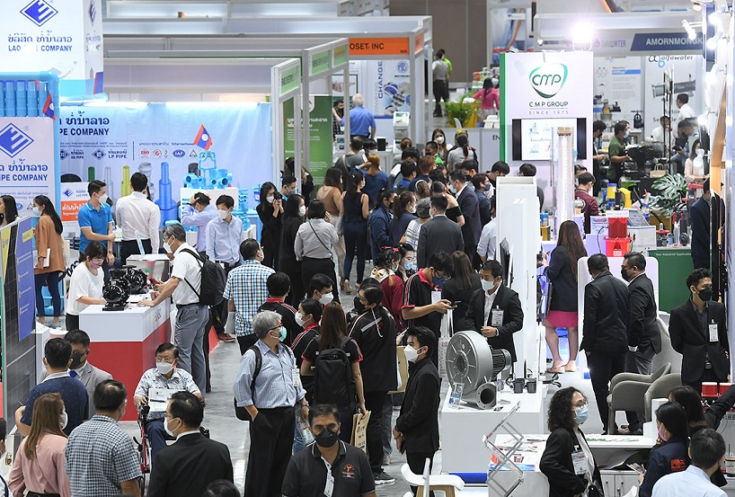 2027年泰国曼谷泵阀展览会Pumps & Valves Asia行业机械设备展品展台实拍