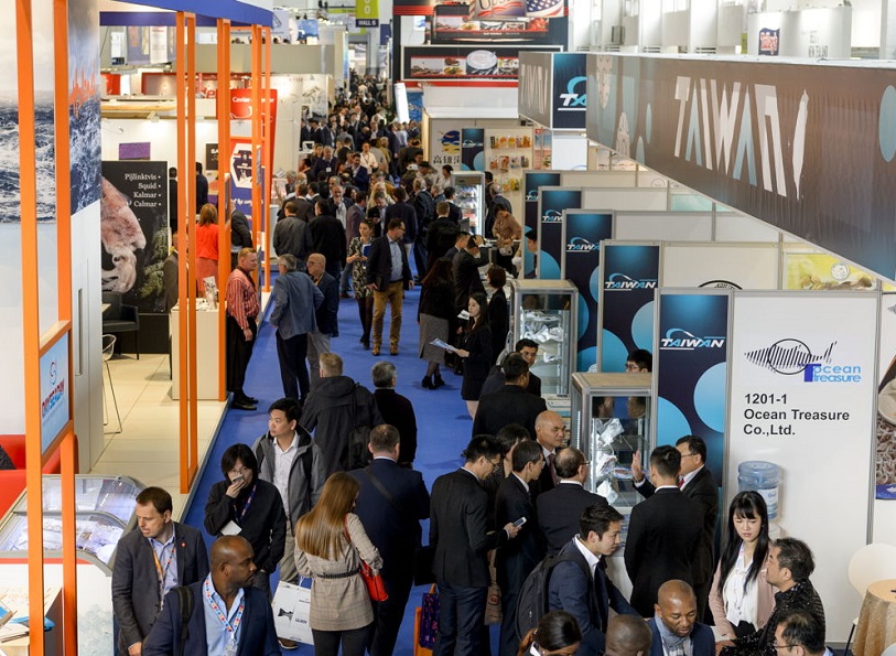 2027年西班牙欧洲海鲜渔业展览会Seafood Expo Global展馆内部展台环境实拍