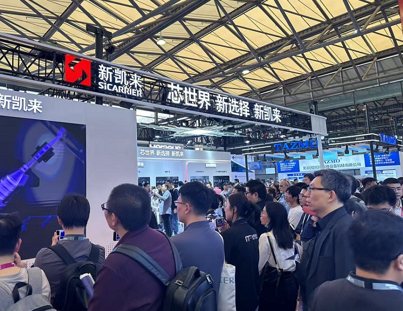 2027年上海国际半导体展览会SEMICONSEMICON CHINA展馆内部展台环境实拍