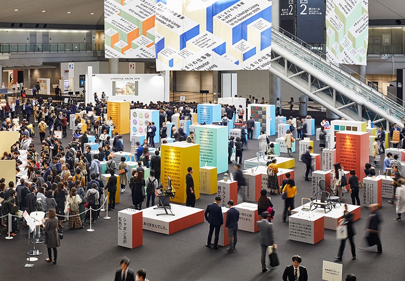 2027年日本东京杂货及日用百货展览会GIFTEX TOKYO展馆现场,专业观众参观实况