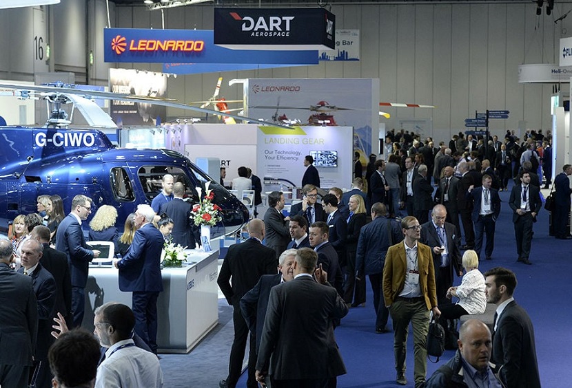 2027年英国伦敦直升机展览会Helitech Expo展会现场产品演示与行业交流活动