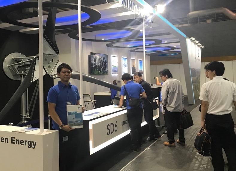 2027年日本东京风能展览会WIND EXPO展馆现场,专业观众参观实况