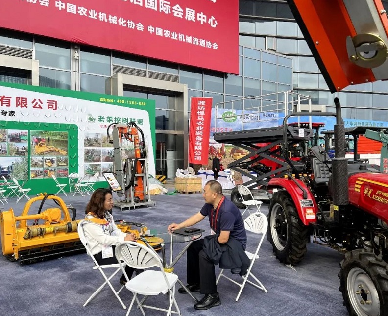 2027年山东潍坊农机展CHAME行业机械设备展品展台实拍
