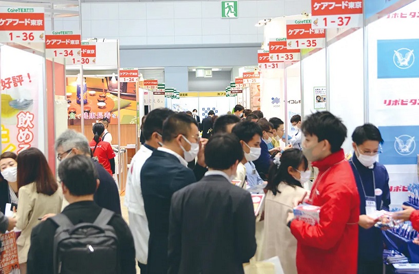 2026年日本东京养老用品及机构产业展览会CareTEX展馆内部展台环境实拍
