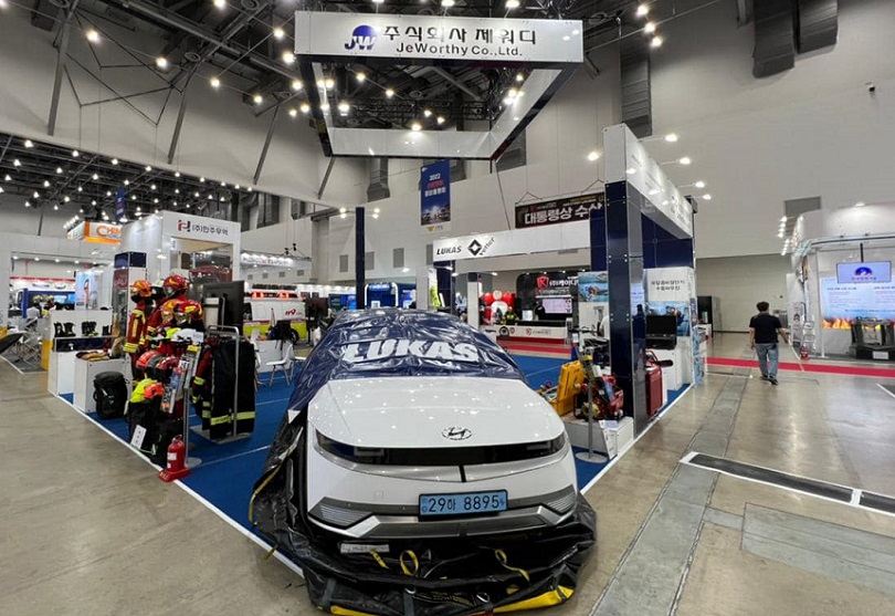 2027年韩国大邱消防展览会Fire Expo Korea展馆内部展台环境实拍