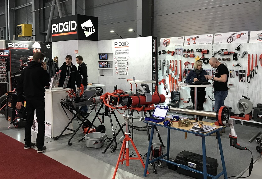 2026年捷克布拉格暖通制冷卫浴展览会Aqua-therm Praha行业机械设备展品展台实拍