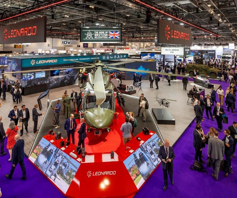 2027年德国汉诺威国防、军警展览会DSEI Germany展馆内部展台环境实拍