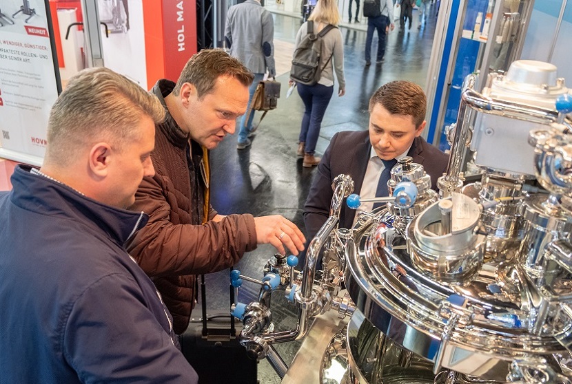 2026年德国纽伦堡粉体工业展览会POWTECH TECHNOPHARM展馆内部展台环境实拍