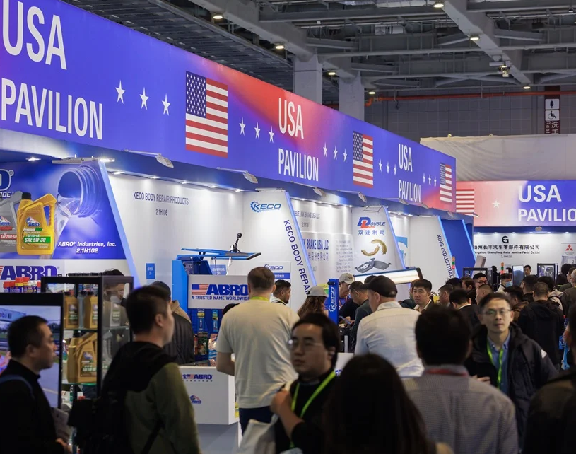 2026年上海法兰克福汽配展览会Automechanika Shanghai展馆内部展台环境实拍