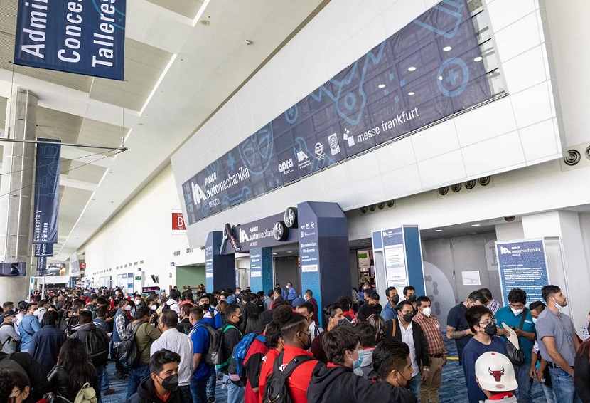2027年法兰克福墨西哥汽配展览会INA PAACE Automechanika Mexico展馆内部展台环境实拍