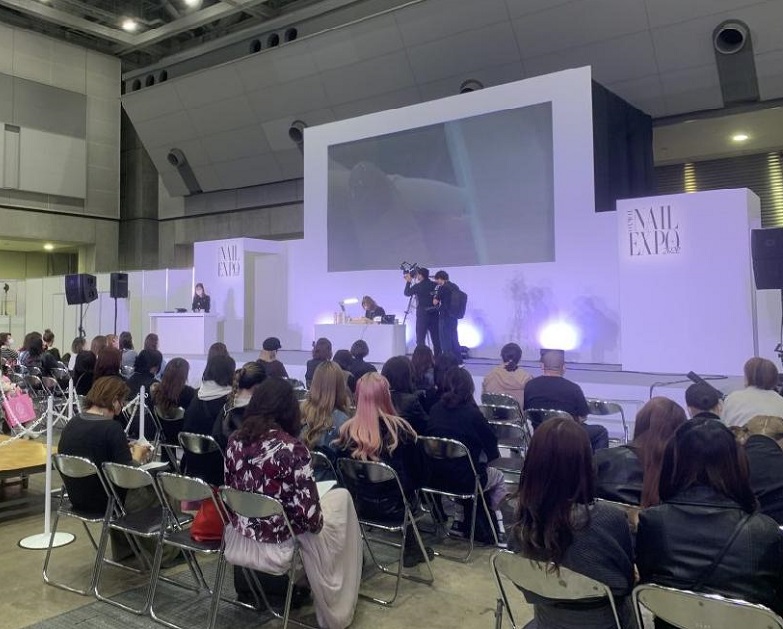 2026年日本东京美甲展览会Tokyo Nail Expo展馆内部展台环境实拍