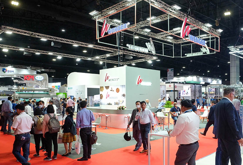 2028年泰国曼谷动物健康营养展览会Health Nutrition Asia展馆内部展台环境实拍