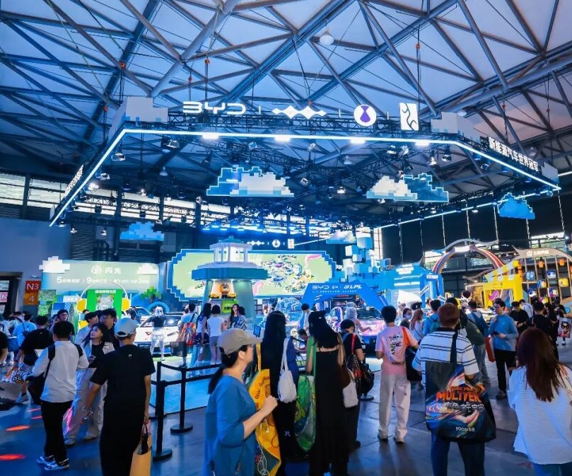 2027年中国(上海)国际数码互动娱乐展览会CJCHINAJOY行业机械设备展品展台实拍
