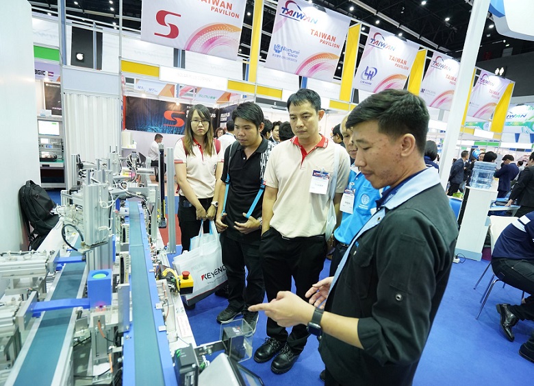 2027年泰国曼谷电子生产设备展览会NEPCON Thailand行业机械设备展品展台实拍