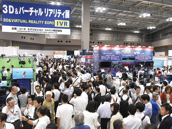 2027年日本东京工业三维虚拟影像技术展览会IVR参展商与海外采购商展台洽谈现场