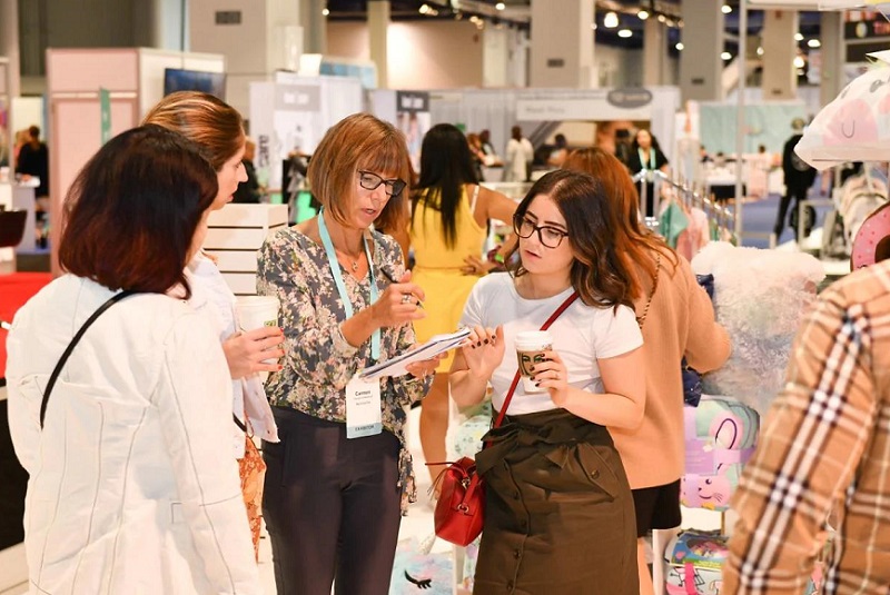 2027年美国拉斯维加斯婴童用品展览会ABC Kids Expo展馆内部展台环境实拍