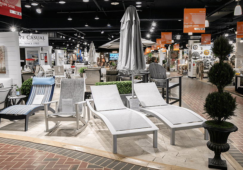 2027年美国亚特兰大秋季户外家具展览会Casual Market Atlanta行业机械设备展品展台实拍
