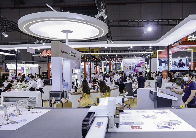 2027年上海国际数字印花展览会DIGITAL TEXTILE PRINTING EXPO行业机械设备展品展台实拍