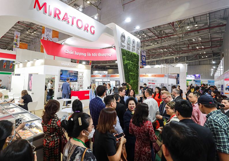 2027年越南胡志明食品及食品加工包装展览会Vietfood&ProPack行业机械设备展品展台实拍
