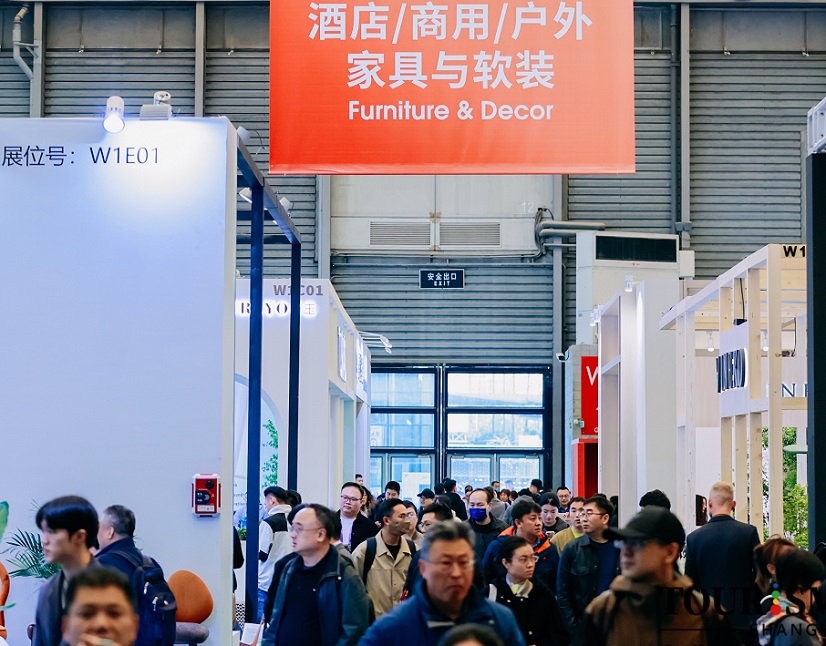2027年上海国际酒店家具、商用定制及软装设计展览会H+R Design Expo行业机械设备展品展台实拍