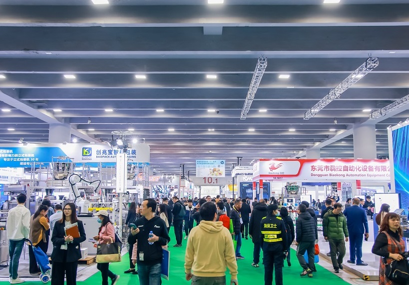 2027年中国（广州）国际包装工业展览会Sino-Pack展馆内部展台环境实拍