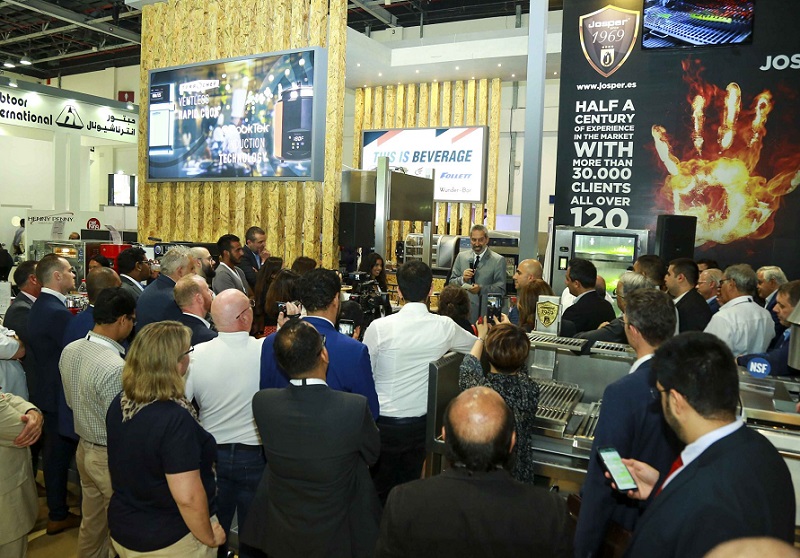 2026年中东阿联酋迪拜酒店用品、餐饮设备展览会GULF HOST行业机械设备展品展台实拍