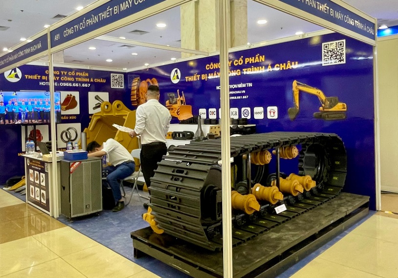 2026年越南河内工程机械展览会Contech Vietnam展馆内部展台环境实拍