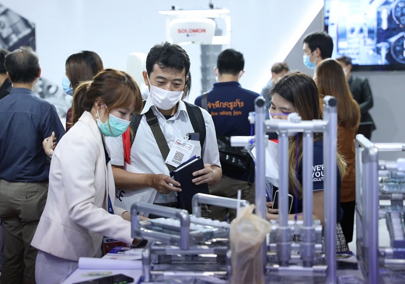 2027年泰国曼谷工业机械制造展览会Manufacturing Expo展馆现场,专业观众参观实况