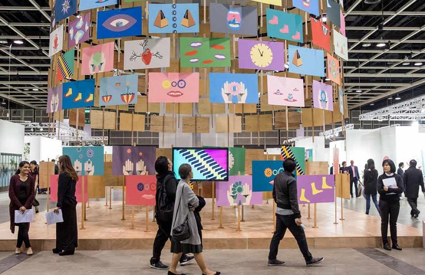 2027年香港巴塞尔艺术展Art Basel Hongkong行业机械设备展品展台实拍