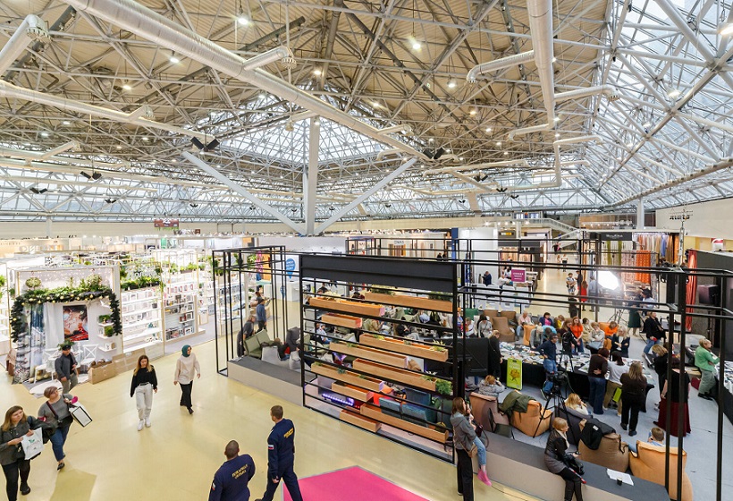 2027年俄罗斯莫斯科家纺展览会Hometextile & Design行业机械设备展品展台实拍