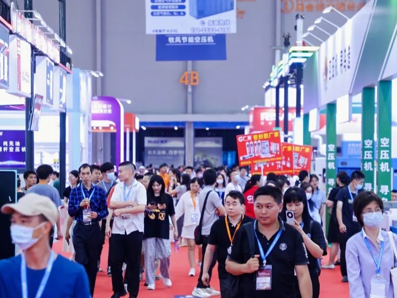2027年深圳华南空气压缩机展-华南空压机展ACH EXPO CHINA展馆内部展台环境实拍