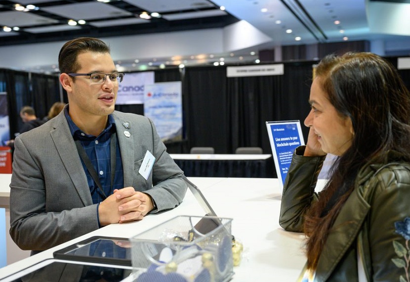 2027年美国圣何塞区块链展览会Blockchain Expo North America参展商与海外采购商展台洽谈现场