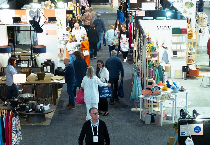 2027年新西兰礼品及家居用品展览会Gift & Homeware Fair 展馆现场,专业观众参观实况