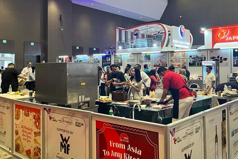 2027年印尼雅加达食品及酒店用品展览会FHIFood&Hotel Indonesia展馆内部展台环境实拍