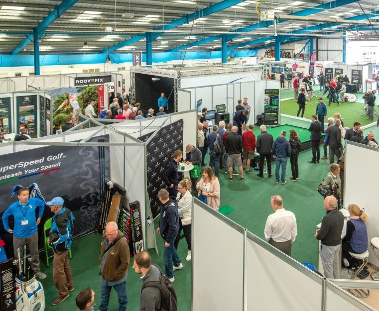 2027年英国北部高尔夫球展览会British Golf Show行业机械设备展品展台实拍