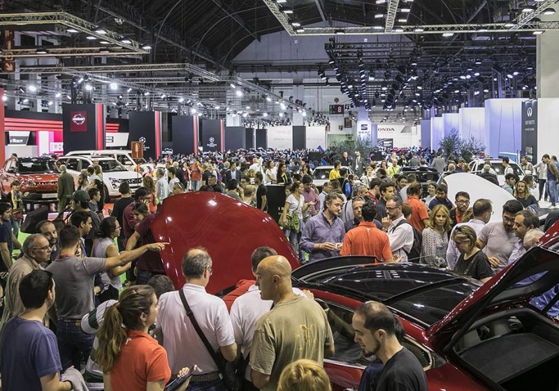 2027年西班牙巴塞罗那车展Automobile Barcelona展馆内部展台环境实拍