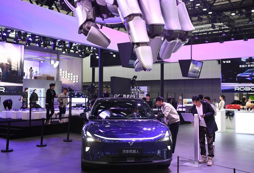 2026年广州车展Auto Guangzhou展馆现场，专业观众参观实况