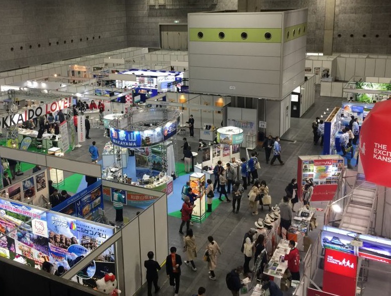 2026年日本旅游展览会Tourism Expo Japan展馆现场，专业观众参观实况