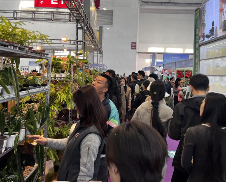 2026年中国（北京）国际花卉园艺展览会Hortiflorexpo IPM Beijing展馆内部展台环境实拍