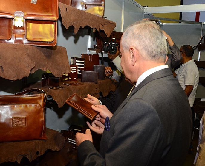 2026年埃及开罗皮革及鞋类技术展览会Cairo Inter Leather展会现场产品演示与行业交流活动