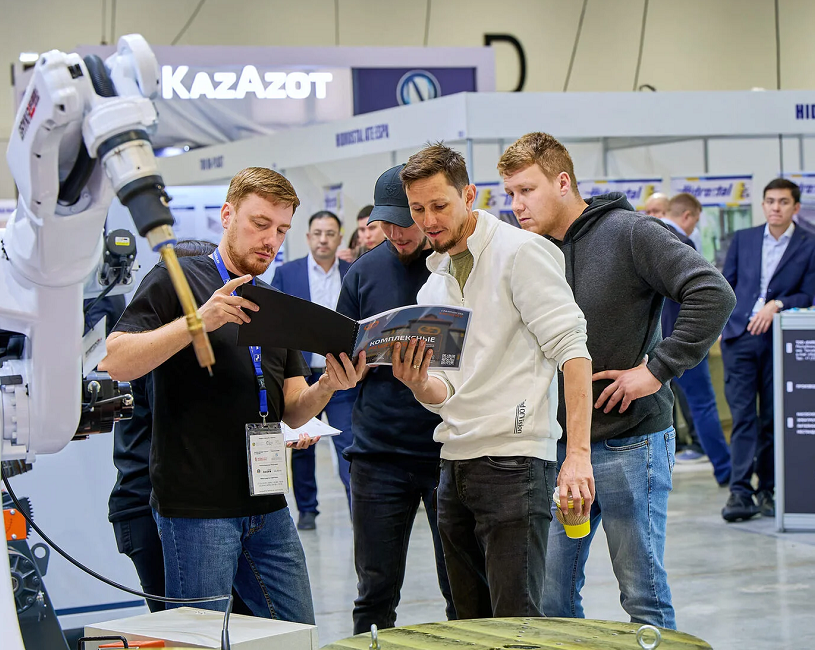 2027年哈萨克斯坦工业及金属加工展览会Kazakhstan Machinery Fair 展馆内部展台环境实拍